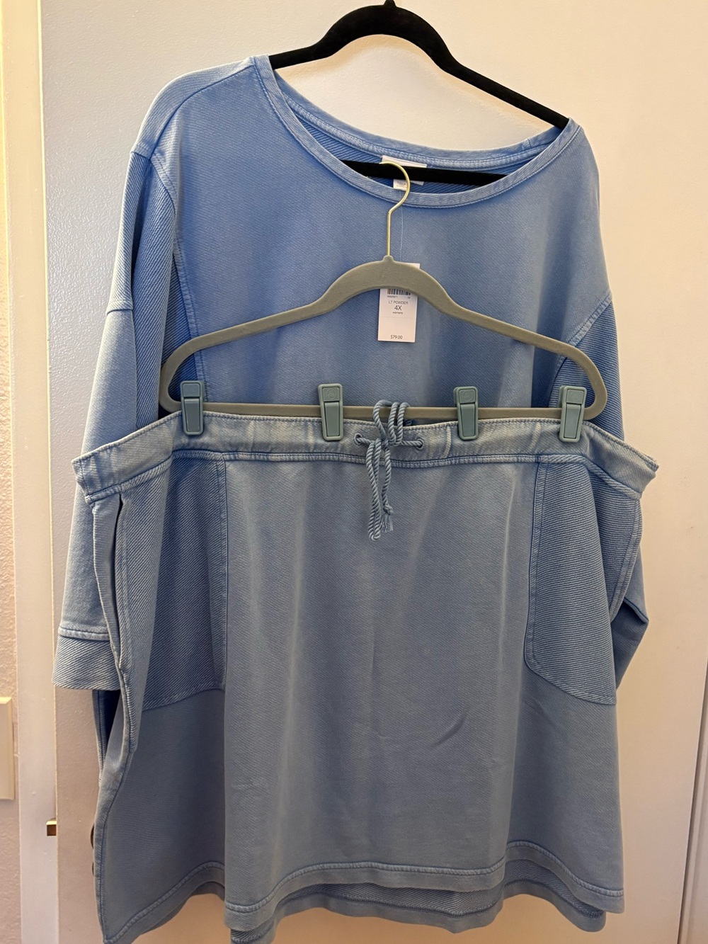 2pc J.Jill Cotton Top & Skirt NWT